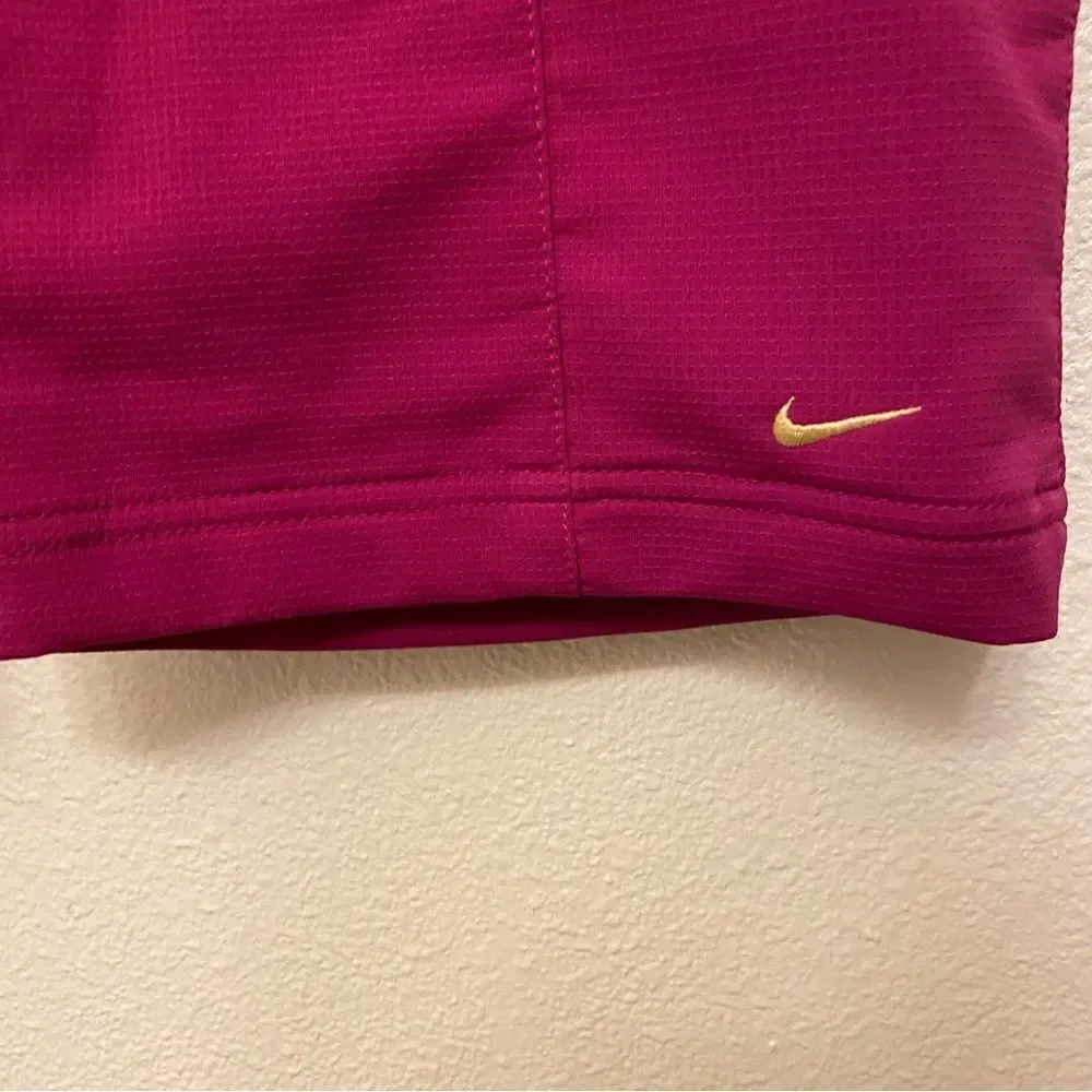 Nike womans hot pink Tech Marching Band Pants hot pink yellow pinstripe M 8-10